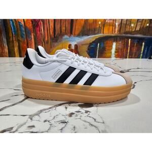 Adidas VL Court Bold White Black Gum Size 7.5 Women's IH3083